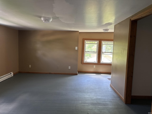 451 Miller Ave, Clarksville, IN 47129 - empty room with baseboards and hardwood / wood-style flooring