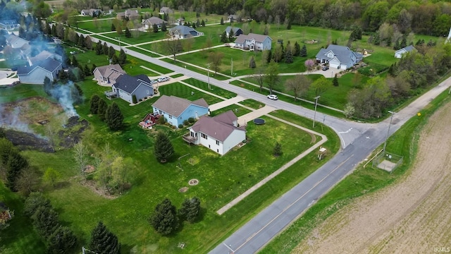 612 E Dunn Rd, New Carlisle, IN 46552 - aerial view of property and surrounding area featuring nearby suburban area