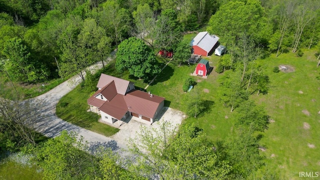 5480 S 950 W, South Whitley, IN 46787 - view of subject property featuring a forest