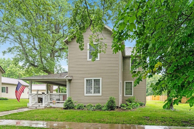 517 N Nancy St, Warren, IN 46792 - view of back of house