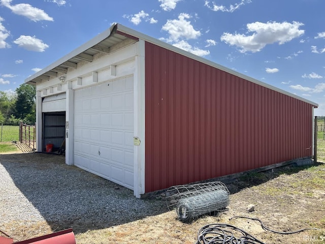 7109 W 100 S, Wabash, IN 46992 - view of detached garage