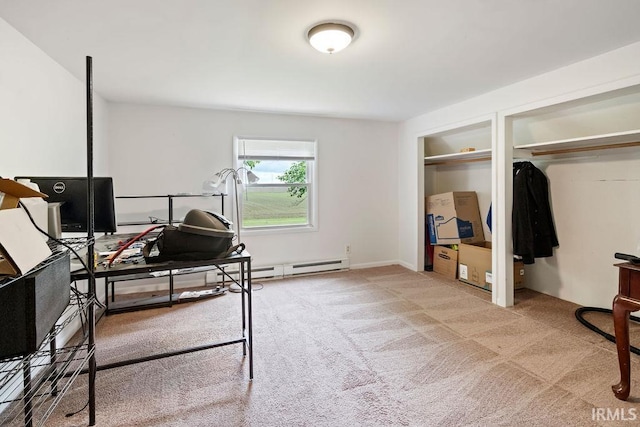 6659 W 400 S, Swayzee, IN 46986 - view of carpeted office