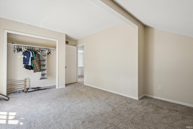 16828 Barryknoll Way, Granger, IN 46530 - unfurnished bedroom featuring carpet flooring, a closet, and baseboards