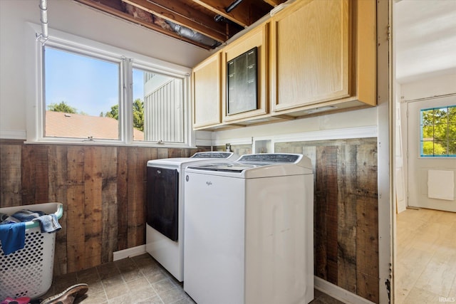16828 Barryknoll Way, Granger, IN 46530 - laundry area featuring cabinet space and washer and clothes dryer