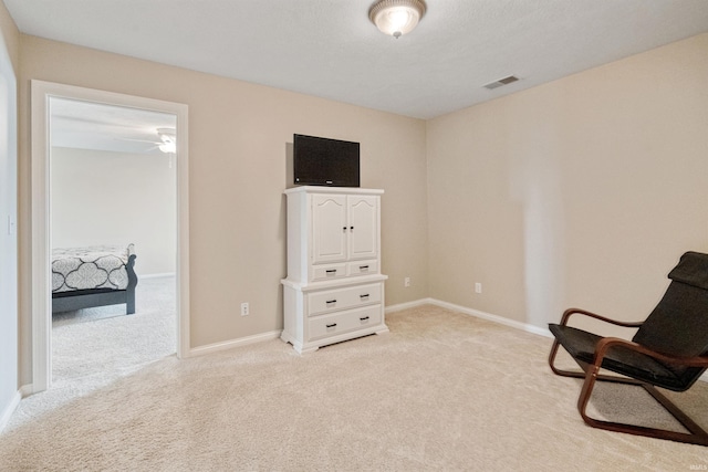 2006 Capital Hill Ct, Kokomo, IN 46902 - sitting room featuring light colored carpet and baseboards