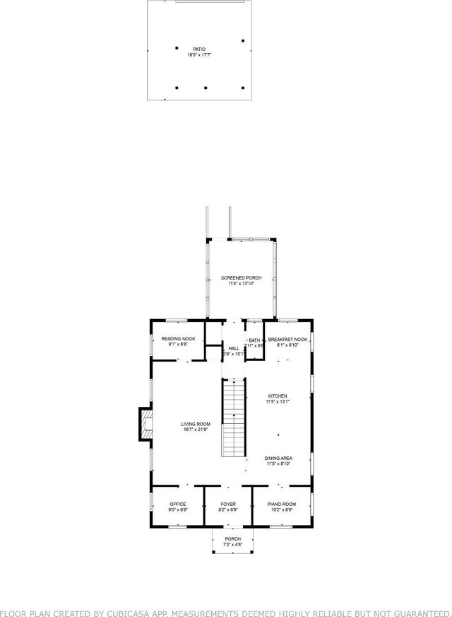 822 S Stull Ave, Bloomington, IN 47401 - room layout