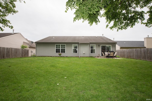 1876 Halyard Ct, West Lafayette, IN 47906 - back of house with a patio