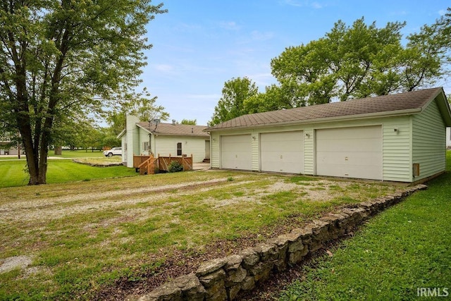 315 E Payton St, Greentown, IN 46936 - view of detached garage