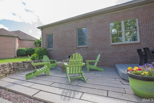 4288 Windhill Ln, Newburgh, IN 47630 - deck with a patio area