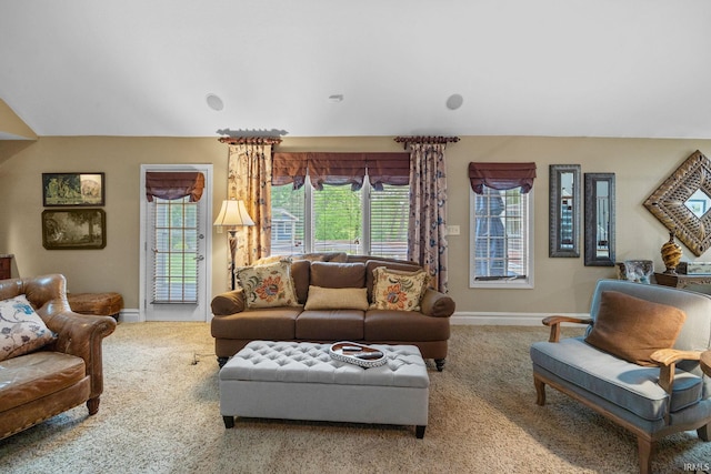 2525 Hastye Hyll, Logansport, IN 46947 - living room with carpet flooring and baseboards