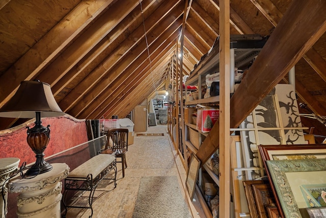 2525 Hastye Hyll, Logansport, IN 46947 - view of unfinished attic