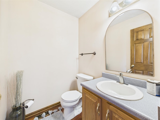 3715 W 630 Rd N, Huntington, IN 46750 - half bath featuring toilet and vanity