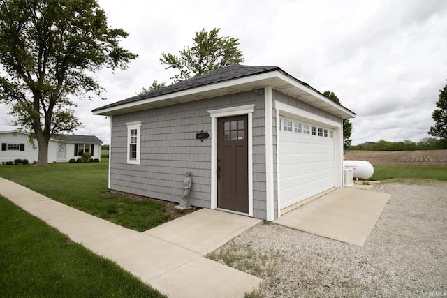 6497 N 500 E, Union City, IN 47390 - view of detached garage
