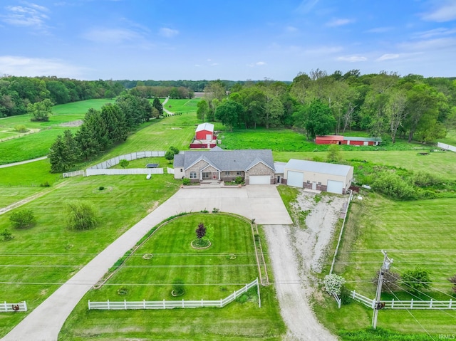 2395 S 400 St W, Warsaw, IN 46580 - overview of rural landscape