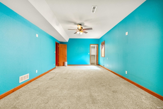 2395 S 400 St W, Warsaw, IN 46580 - carpeted empty room featuring ceiling fan and baseboards