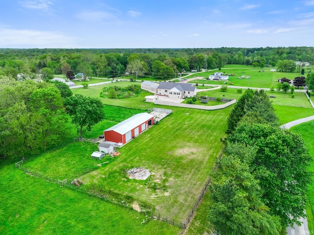 2395 S 400 St W, Warsaw, IN 46580 - aerial view of sparsely populated area