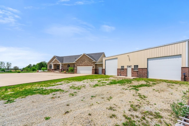 2395 S 400 St W, Warsaw, IN 46580 - view of front of property featuring brick siding