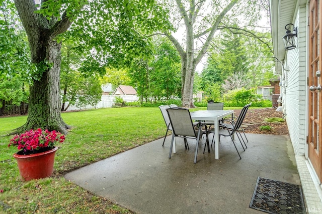 704 Avondale St, West Lafayette, IN 47906 - view of patio with outdoor dining area