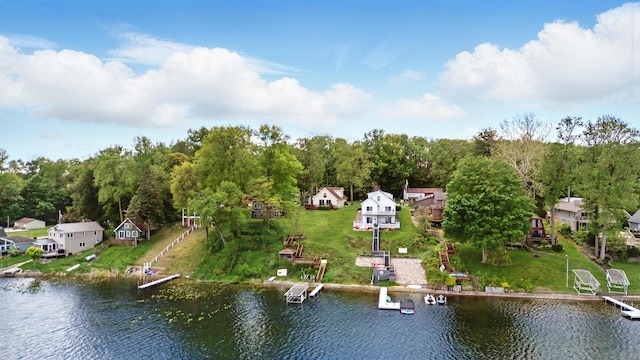 5585 S 930 E, Wolcottville, IN 46795 - drone / aerial view of a large body of water