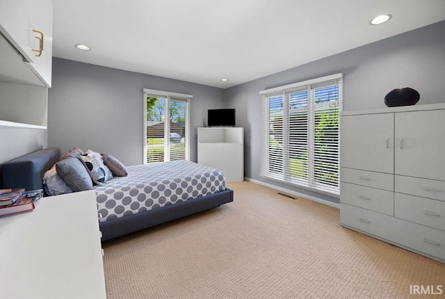 570 Golden Pl, Lafayette, IN 47905 - bedroom with light colored carpet and recessed lighting