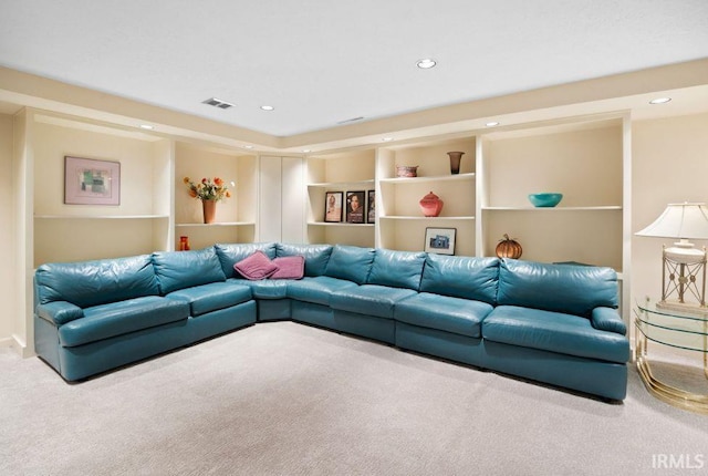 570 Golden Pl, Lafayette, IN 47905 - carpeted living area featuring recessed lighting