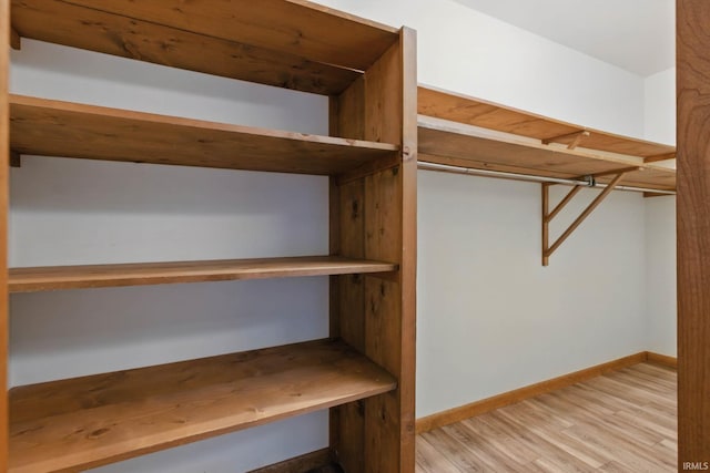 951 W Shepherds Ln, Santa Claus, IN 47579 - walk in closet featuring light wood-type flooring