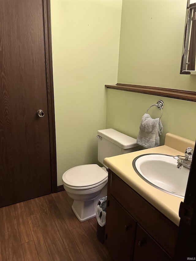 1913 Mckibben St, Wabash, IN 46992 - bathroom featuring wood finished floors and vanity