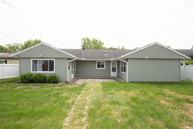 910 S Southland Dr, Lafayette, IN 47909 - back of property with a patio and roof with shingles