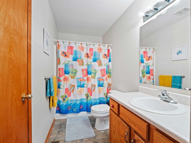 3335 Firethorne Ct, Fort Wayne, IN 46814 - full bathroom featuring vanity, toilet, and a shower with curtain