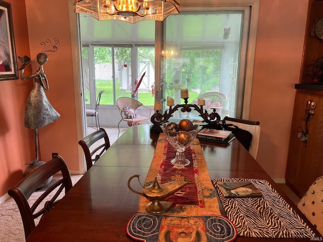 504 S Stratton Way, Decatur, IN 46733 - dining space with a chandelier