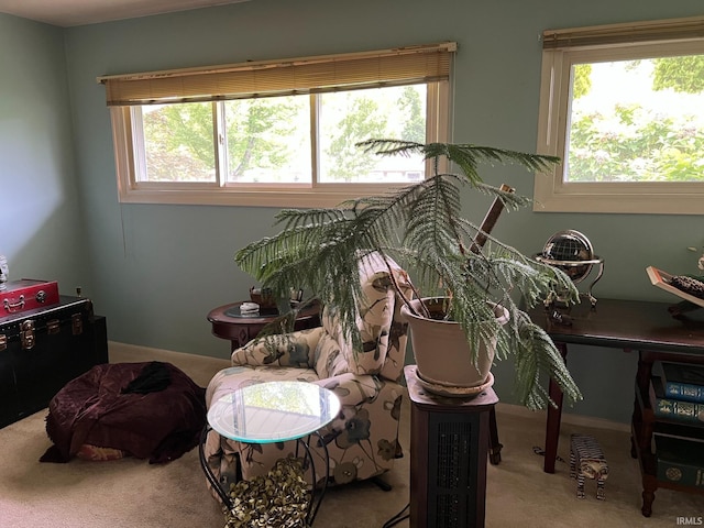504 S Stratton Way, Decatur, IN 46733 - living area featuring carpet flooring