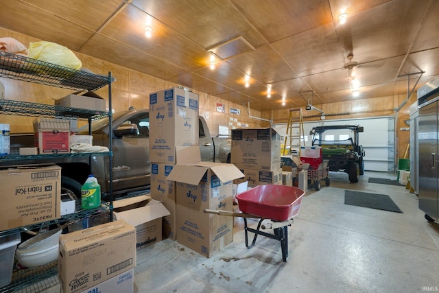 111 N State St, South Whitley, IN 46787 - view of garage