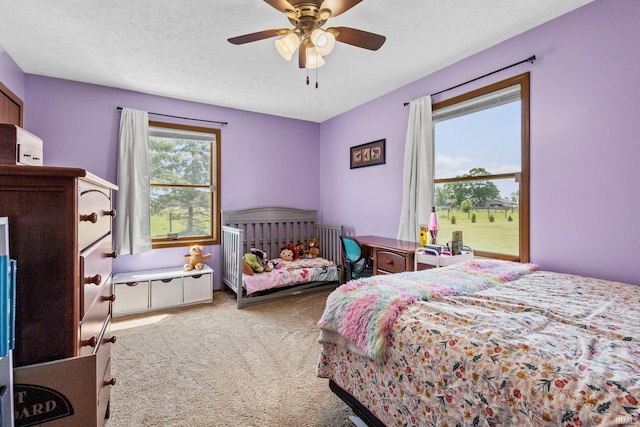 29900 Grant Rd, New Carlisle, IN 46552 - bedroom featuring carpet flooring and ceiling fan