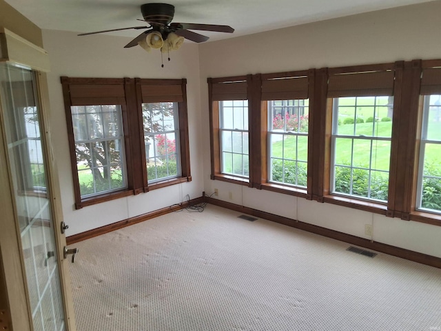 5454 Ski Dr, Loogootee, IN 47553 - unfurnished sunroom with french doors