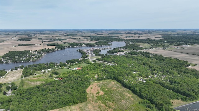 3043 N 400 E Xrd, Monticello, IN 47960 - drone / aerial view of a large body of water and a forest