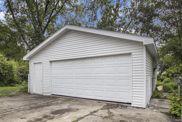 1024 S Lombardy Dr, South Bend, IN 46619 - view of detached garage