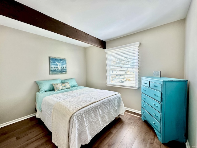 408 E Greenwalt St, North Webster, IN 46555 - bedroom with baseboards and wood finished floors