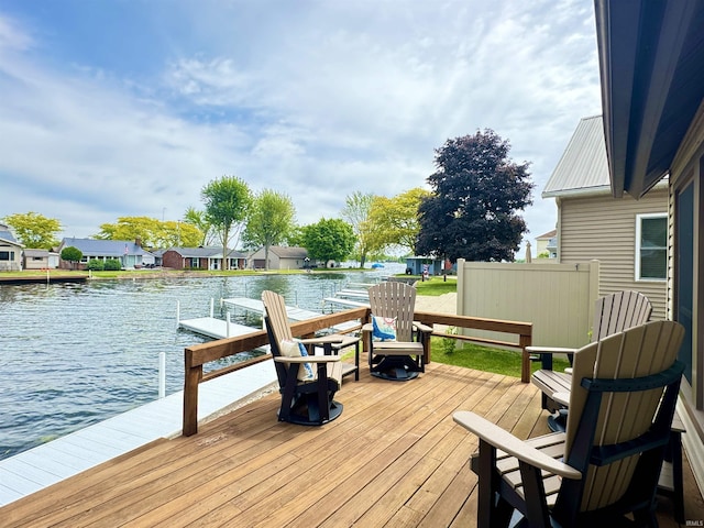 408 E Greenwalt St, North Webster, IN 46555 - dock area featuring a water view