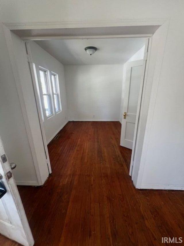 1512 Marine St, South Bend, IN 46613 - corridor with wood finished floors