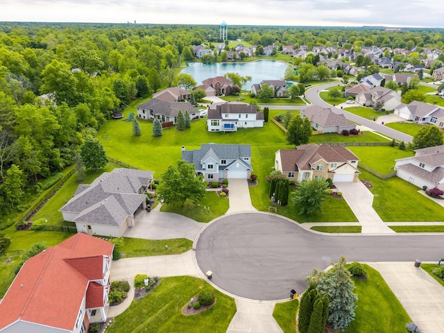 3513 Crater Cv, Fort Wayne, IN 46804 - aerial perspective of suburban area featuring a nearby body of water