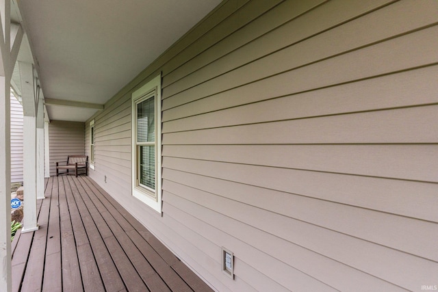 7800 E 400 S-92, Fort Wayne, IN 46818 - view of wooden terrace