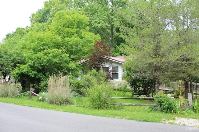 4283 E Ramp Creek Rd, Bloomington, IN 47401 - view of road
