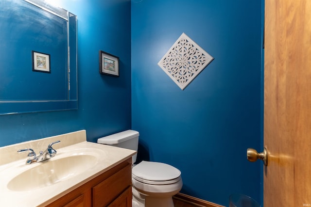 620 Bob Ct, Evansville, IN 47711 - half bathroom with toilet and vanity