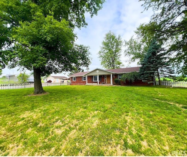 3165 E 300 S Rd, Washington, IN 47501 - view of front of house featuring brick siding