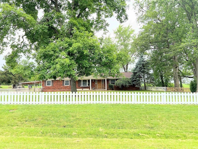 3165 E 300 S Rd, Washington, IN 47501 - view of yard