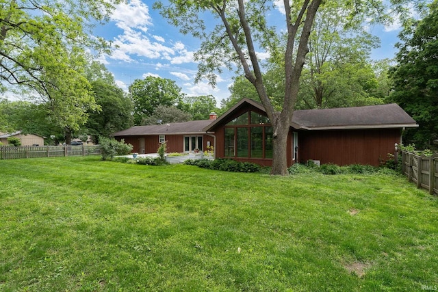 1804 Bent Tree Trl, West Lafayette, IN 47906 - back of property featuring a chimney