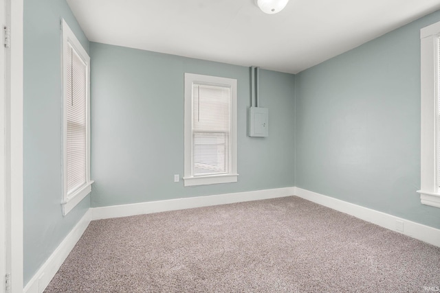 1018 Loree St, Fort Wayne, IN 46805 - spare room featuring carpet flooring and baseboards