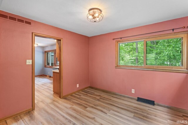 2730 Newman Rd, West Lafayette, IN 47906 - spare room featuring light wood finished floors and baseboards