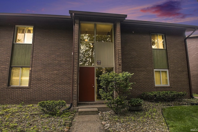 2500 Topsfield Rd Unit 411, South Bend, IN 46614 - view of front facade with brick siding