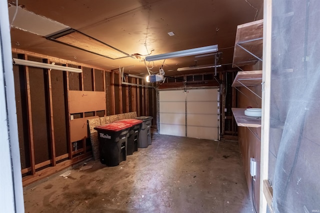1708 Mason Dixon Dr, West Lafayette, IN 47906 - garage with a garage door opener
